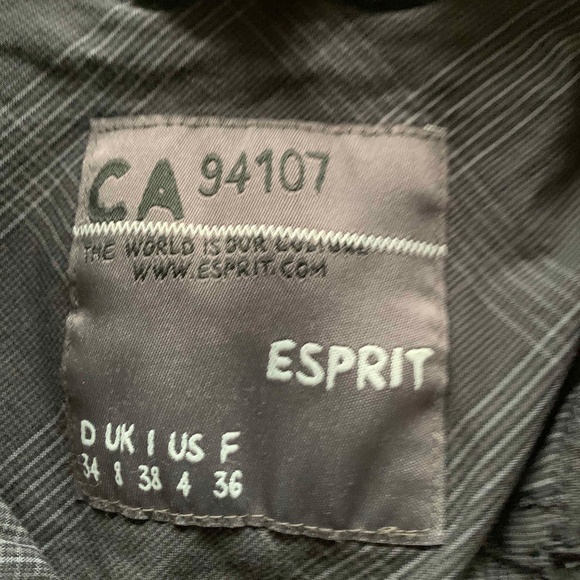 Esprit Collection Plaid double-breasted Jacket - Picture 5 of 9